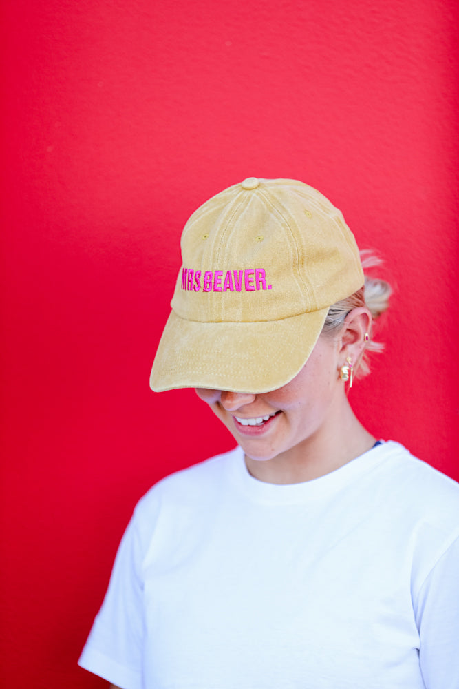 Mrs Beaver Cap Golden Hour