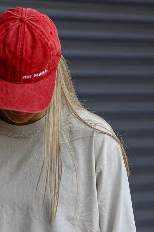 Vintage Cap Washed Red