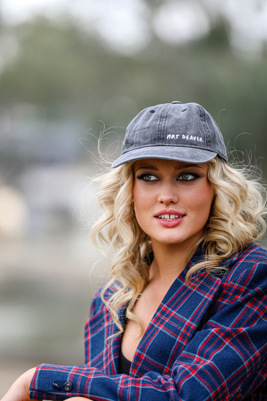 Vintage Cap Washed Black